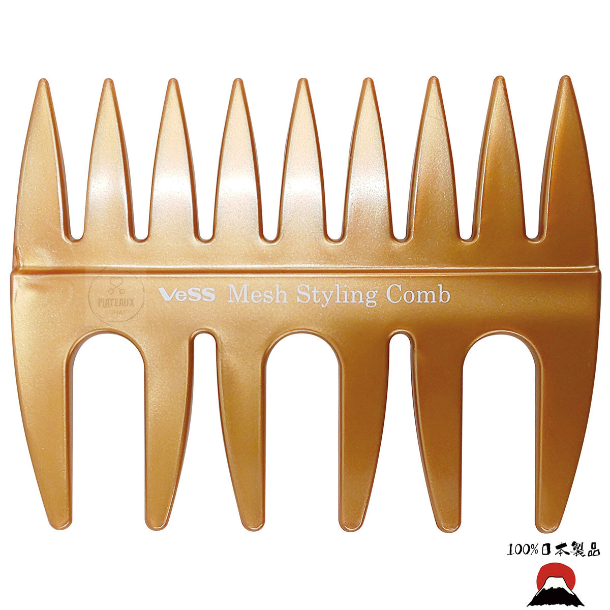 VeSS 空氣感自然蓬鬆頭髮造型魚骨梳 | 日本製造